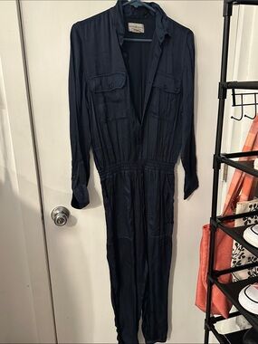 Denim & Supply Ralph Lauren Navy Labeled Viscose Top